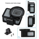 PULUZ Housing Shell CNC Aluminum Alloy Protective Cage with Insurance Frame & 52mm UV Lens for GoPro HERO7 Silver /7 White(Black)