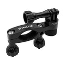 PULUZ 360 Degree Rotation Bike Aluminum Handlebar Adapter Mount with Screw for GoPro HERO10 Black / HERO9 Black / HERO8 Black /7 /6 /5 /5 Session /4 Session /4 /3+ /3 /2 /1, DJI Osmo Action, Xiaoyi and Other Action Cameras(Black)