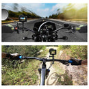 PULUZ 360 Degree Rotation Bike Aluminum Handlebar Adapter Mount with Screw for GoPro HERO10 Black / HERO9 Black / HERO8 Black /7 /6 /5 /5 Session /4 Session /4 /3+ /3 /2 /1, DJI Osmo Action, Xiaoyi and Other Action Cameras(Black)