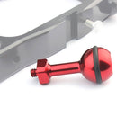 PULUZ 1/4 inch Screw Aluminum Ball Adapter Mount for GoPro HERO10 Black / HERO9 Black / HERO8 Black /7 /6 /5 /5 Session /4 Session /4 /3+ /3 /2 /1, DJI Osmo Action, Xiaoyi and Other Action Cameras, Diameter: 2.5cm(Red)