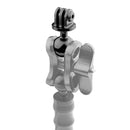 PULUZ CNC Aluminum Ball Head Adapter Mount for DJI Osmo Action, GoPro HERO9 /8 /7 /6 /5 /5 Session /4 Session /4 /3+ /3 /2 /1, Xiaoyi and Other Action Cameras, Diameter: 2.5cm(Black)