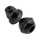 PULUZ CNC Aluminum Ball Head Adapter Mount for DJI Osmo Action, GoPro HERO9 /8 /7 /6 /5 /5 Session /4 Session /4 /3+ /3 /2 /1, Xiaoyi and Other Action Cameras, Diameter: 2.5cm(Black)
