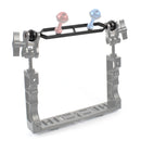 PULUZ 9.0 inch 22.8cm Aluminum Alloy Dual Balls Arm, Ball Diameter: 25mm(Black)