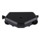 PULUZ Capture Camera Clip CNC Aluminum Alloy Quick Release Clip with Plate (Black)