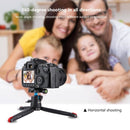 PULUZ Pocket Mini Metal Desktop Tripod Mount with 360 Degree Ball Head for DSLR & Digital Cameras, Adjustable Height: 11-21cm