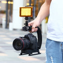 PULUZ U/C Shape Portable Handheld DV Bracket Stabilizer for All SLR Cameras and Home DV Camera