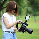 PULUZ U/C Shape Portable Handheld DV Bracket Stabilizer for All SLR Cameras and Home DV Camera