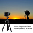 PULUZ 4-Section Folding Legs Metal Tripod Mount with 360 Degree Ball Head for DSLR & Digital Camera, Adjustable Height: 42-130cm