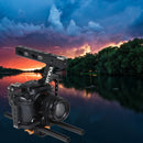 PULUZ Camera Cage Handle Stabilizer for Sony A7 & A7S & A7R, A7 II & A7R II & A7S II, A7R III & A7S III, A7R IV, A6000, A6500, A6300, Panasonic Lumix DMC-GH4(Orange)