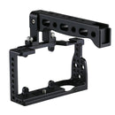 PULUZ Camera Cage Handle Stabilizer for Sony A6300 / A6000(Black)