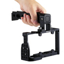 PULUZ Camera Cage Handle Stabilizer for Sony A6300 / A6000(Black)
