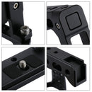 PULUZ Camera Cage Handle Stabilizer for Sony A6300 / A6000(Black)