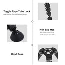 PULUZ 4-Section Folding Legs Metal Tripod Mount for DSLR / SLR Camera, Adjustable Height: 97-180cm