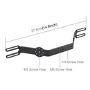 PULUZ Diving Tray Bracket Dual Handle Grip Handheld Expansion Mount System (Black)