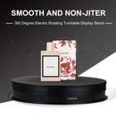 PULUZ 30cm USB Electric Rotating Turntable Display Stand Video Shooting Props Turntable for Photography, Load 5-10kg(Black)