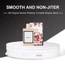 PULUZ 30cm USB Electric Rotating Turntable Display Stand Video Shooting Props Turntable for Photography, Load 5-10kg(White)