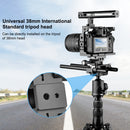 PULUZ Video Camera Cage Stabilizer with Handle & Rail Rod for Nikon Z6 / Z7(Black)