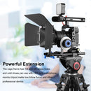 PULUZ Video Camera Cage Stabilizer with Handle & Rail Rod for Nikon Z6 / Z7(Black)