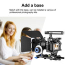 PULUZ Video Camera Cage Stabilizer with Handle & Rail Rod for Nikon Z6 / Z7(Black)