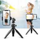 PULUZ 1/4 inch Screw CNC Aluminum Alloy Ball Head ABS Tripod Adapter(Black)