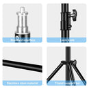 PULUZ 2.8m Height Foldable 3 Sections Tripod Mount Light Holder for Photography Video Light / Backdrop Light