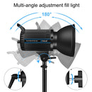 PULUZ 100W Studio Video Light 5600K Monochromatic Temperature Built-in Dissipate Heat System with Remote Control(EU Plug)