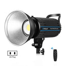 PULUZ 150W Studio Video Light 5600K Monochromatic Temperature Built-in Dissipate Heat System with Remote Control(US Plug)