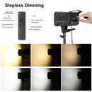 PULUZ 150W Studio Video Light 3200K-5600K Dual Color Temperature Built-in Dissipate Heat System with Remote Control(AU Plug)