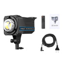PULUZ 150W Studio Video Light 3200K-5600K Dual Color Temperature Built-in Dissipate Heat System with Remote Control(EU Plug)