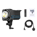 PULUZ 150W Studio Video Light 3200K-5600K Dual Color Temperature Built-in Dissipate Heat System with Remote Control(UK Plug)
