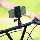 PULUZ Selfie Sticks Tripod Mount Adapter Phone Clamp for iPhone, Samsung, HTC, Sony, LG and other Smartphones