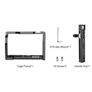 PULUZ Video Camera Cage Filmmaking Rig with Handle for FUJIFILM XT2 / XT3(Black)