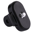 PULUZ 1/4 inch Thread Tripod Mount Adapter for GoPro HERO10 Black / HERO9 Black / HERO8 Black /7 /6 /5 /5 Session /4 Session /4 /3+ /3 /2 /1, DJI Osmo Action, Xiaoyi and Other Action Cameras