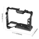 PULUZ Metal Camera Cage Stabilizer Rig for Sony A7 IV / ILCE-7M4 / A7M4 / A7M3 / A7R3 / A7R III(Black)