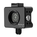 PULUZ Housing Shell CNC Aluminum Alloy Protective Cage with 37mm UV Lens & Base Mount & Screw for Sony RX0(Black)