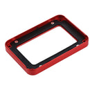 PULUZ Aluminum Alloy Flame + Tempered Glass Lens Protector for Sony RX0 / RX0 II, with Screws and Screwdrivers(Red)