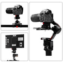 PULUZ Mini Monitor Magic Arm Quick Release Plate (Black)