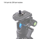 PULUZ 1/4 inch Female Thread to 3/8 inch Male Thread Adapter Screw