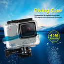PULUZ 45m Underwater Waterproof Housing Diving Case for GoPro HERO7 Silver / HERO7 White, with Buckle Basic Mount & Screw(Transparent)