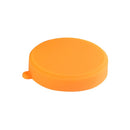 PULUZ Silicone Protective Lens Cover for DJI Osmo Action(Orange)