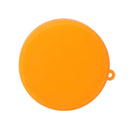 PULUZ Silicone Protective Lens Cover for DJI Osmo Action(Orange)