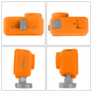 PULUZ Silicone Protective Case for DJI Osmo Action with Frame(Orange)