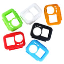 PULUZ Silicone Protective Case for DJI Osmo Action with Frame(Orange)