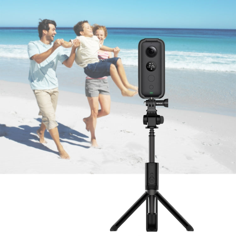 PULUZ ABS Protective Frame for Insta360 ONE X, with Adapter Mount & Screw(Black)
