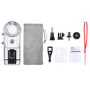 PULUZ 30m Underwater Waterproof Housing Protective Case for Ricoh Theta S / Theta V / Theta SC 360 / Theta SC2 360, with Buckle Basic Mount & Screw