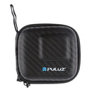 PULUZ Mini Portable Carbon Fiber Storage Bag for DJI OSMO Action, GoPro, Mijia, Xiaoyi and other Similar Size Cameras