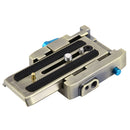 PULUZ Quick Release Clamp Adapter + Quick Release Plate for DSLR & SLR Cameras(Gold)