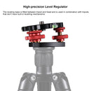 PULUZ Aluminum Alloy Adjustment Dials Leveling Base Ball Head for Camera Tripod Head