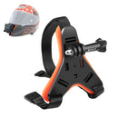 PULUZ Motorcycle Helmet Chin Strap Belt Mount for GoPro HERO10 Black / HERO9 Black / HERO8 Black / HERO7 /6 /5 /5 Session /4 Session /4 /3+ /3 /2 /1, Xiaoyi and Other Action Cameras