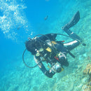 PULUZ Dual Handles Aluminium Alloy Tray Stabilizer for Underwater Camera Housings(Red)